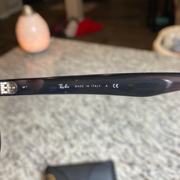 Ray Ban Black Frame Grey Gradient Lenses main image 4